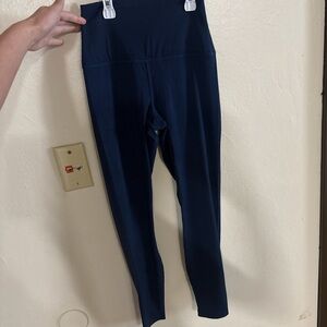 Navy High-Waisted Leggings
